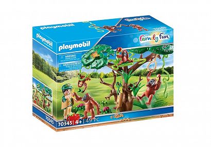 Playmobil Orangutany Na Drzewie