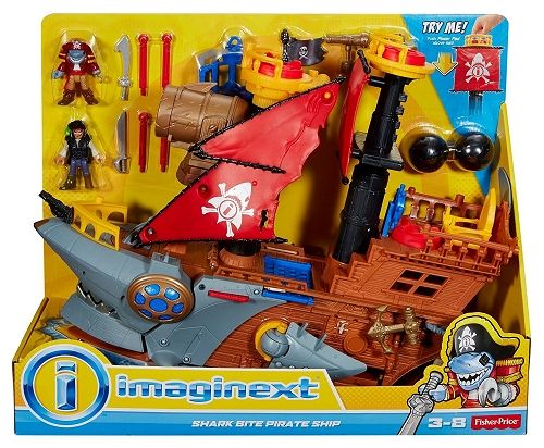 Fisher-Price Imaginext Statek Piracki Rekin