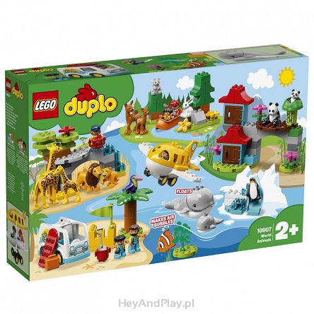 Lego Duplo Zwierzęta Świata 10907