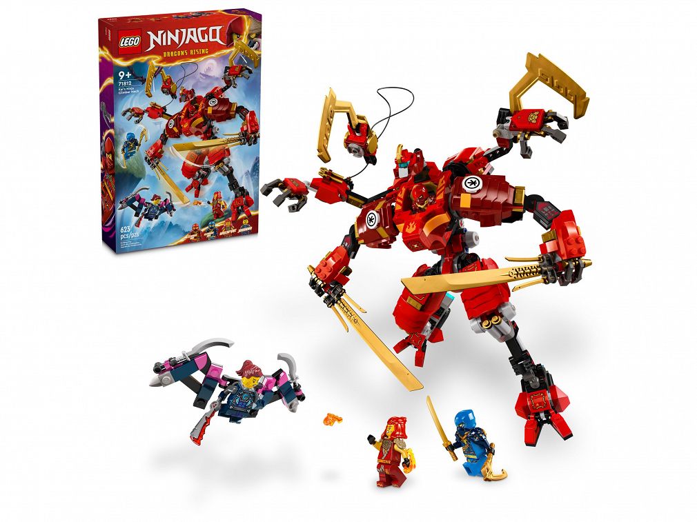 Lego Ninjago Wspinaczkowy Mech Ninja Kaia 71812