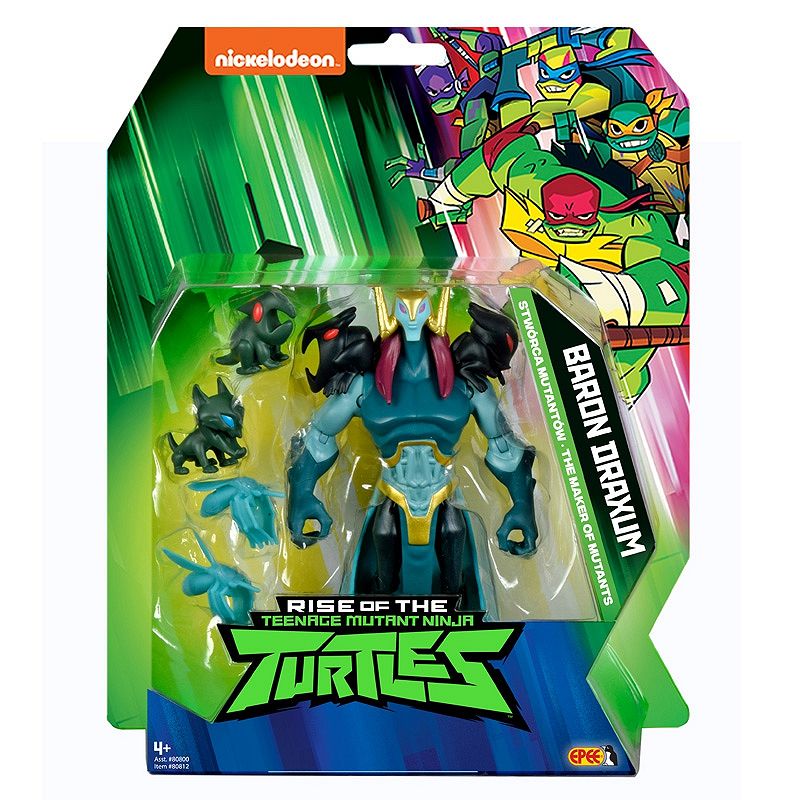 Wojownicze Żółwie Ninja Figurka Baron Draxum 80812