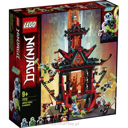 Lego Ninjago Imperialna Świątynia Szaleństwa 71712