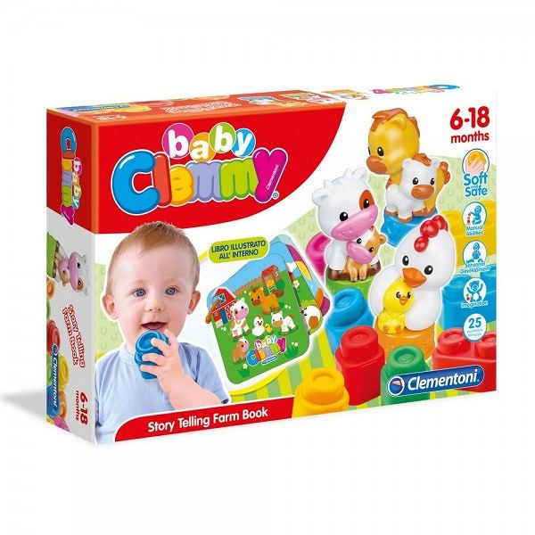 Clementoni Baby Clemmy Słodkie Zwierzątka Farma 17174