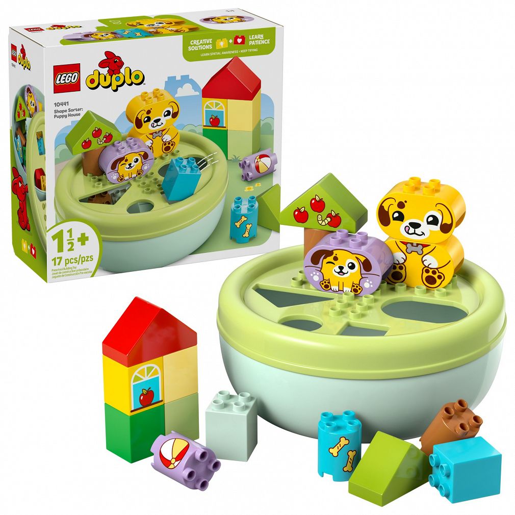 LEGO® 10441 Duplo - Sorter kształtów: dom szczeniaczków