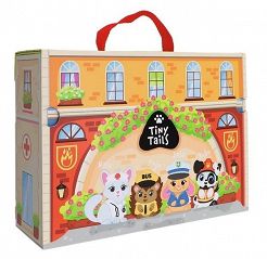 Zabawka drewniana - Magnetic box City TREFL 
