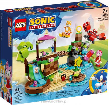 Lego Sonic Wyspa Dla Zwierząt Amy 76992