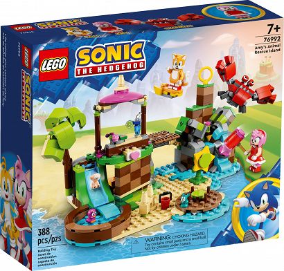 Lego Sonic Wyspa Dla Zwierząt Amy 76992