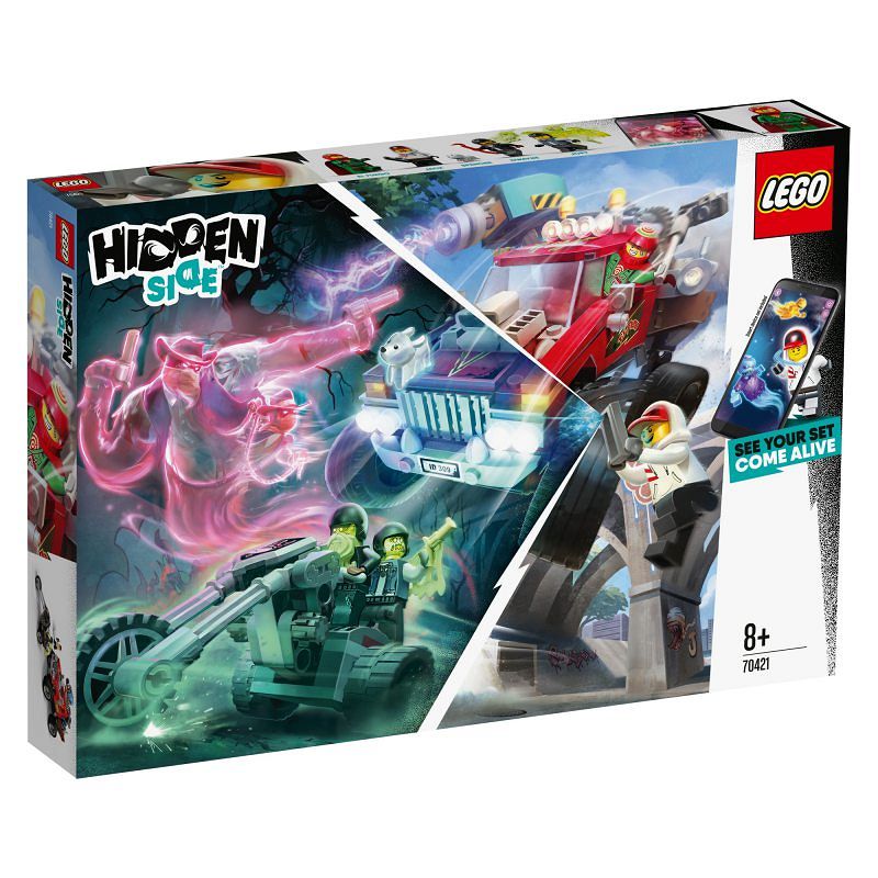 Lego Hidden Side Samochód Kaskaderski El Fuego 70421