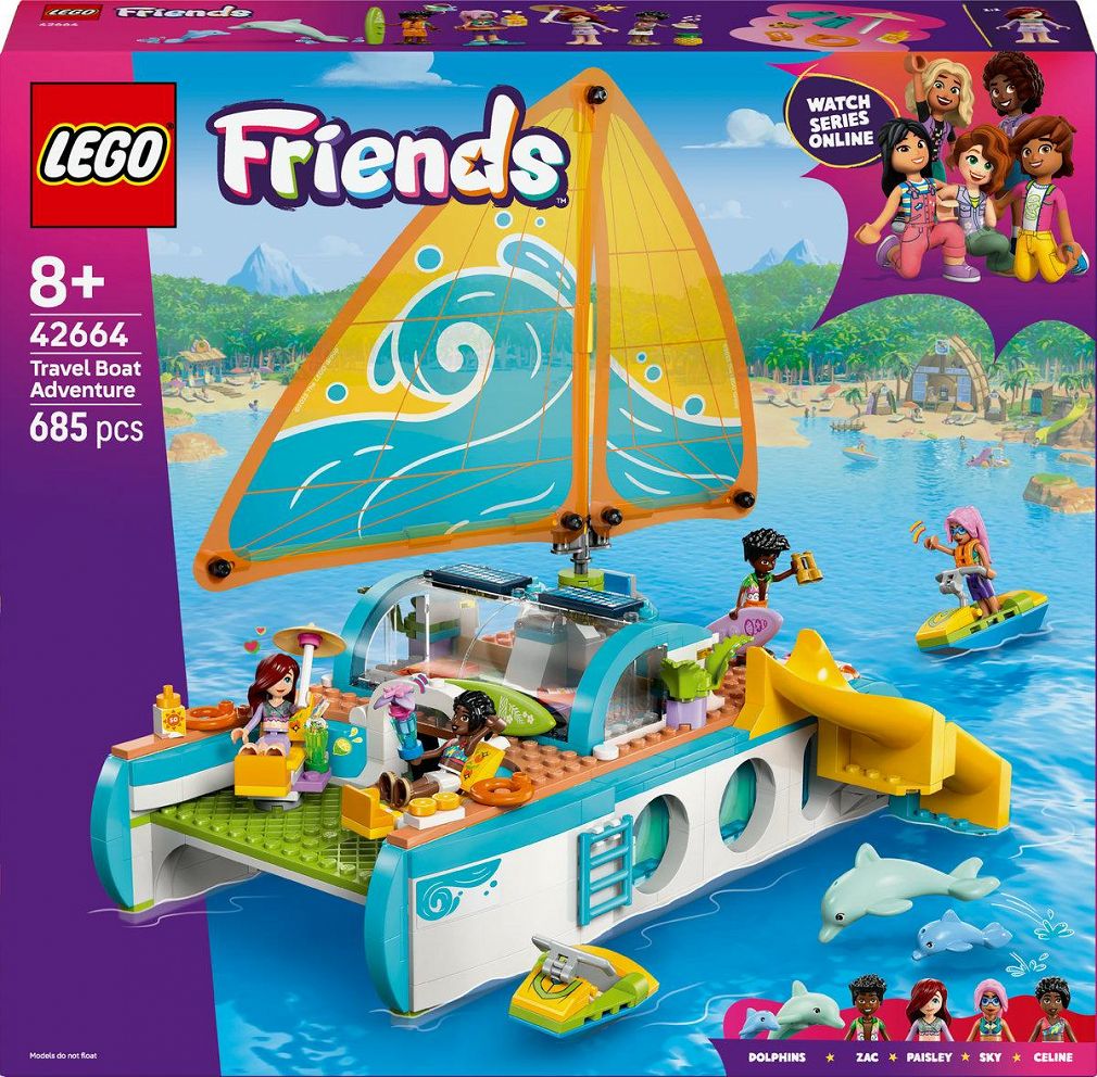 LEGO Friends Przygoda na łodzi 42664
