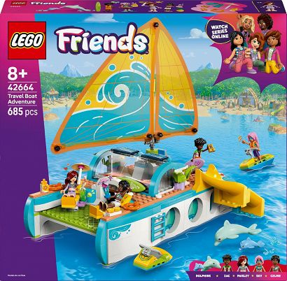 LEGO Friends Przygoda na łodzi 42664