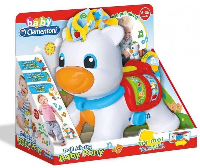 Clementoni Baby Kucyk Interaktywny Zawsze z Tobą 17229