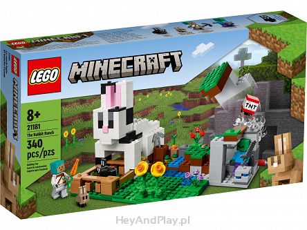 Lego Minecraft Królicza Farma 21181