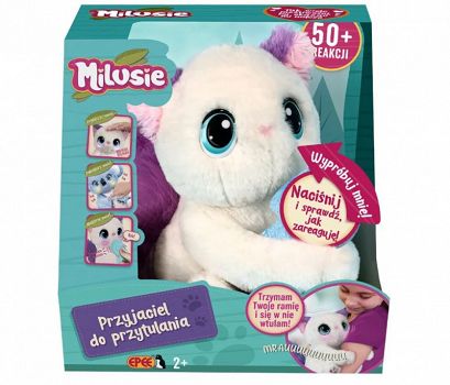 Milusie pluszak interaktywny, Kotek EP03950 Epee