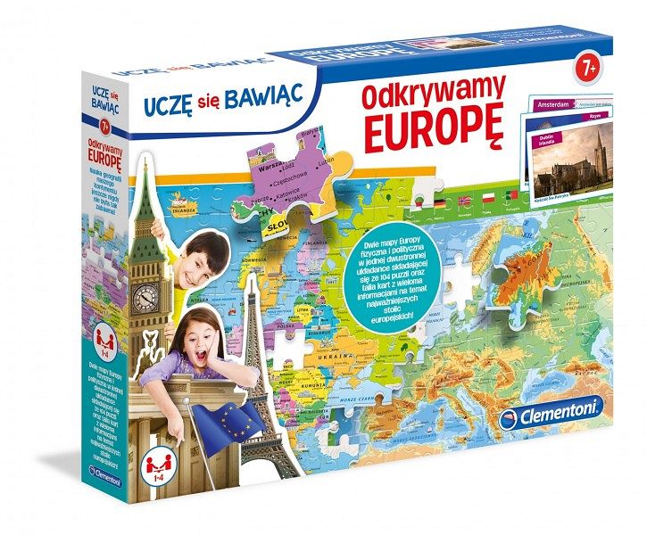 Clementoni Odkrywamy Europę 50020