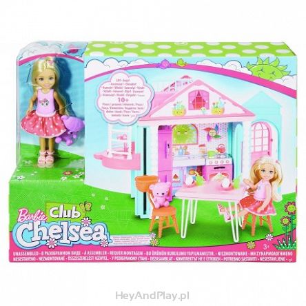 Domek zabaw Chelsea z lalką
