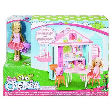 Domek zabaw Chelsea z lalką
