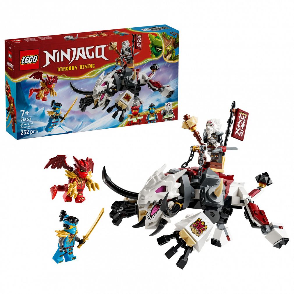 LEGO® 71863 Ninjago - Zilvar i Smocza Bestia Grimtak