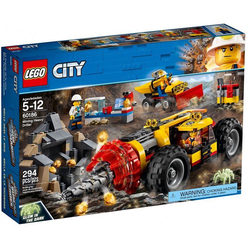 Lego City Ciężkie Wiertło Górnicze 60186