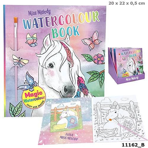 Miss Melody Watercolour Book