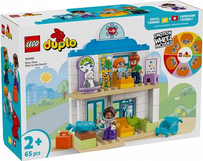 LEGO 10449 Duplo - Pierwszy raz: Wizyta u lekarza