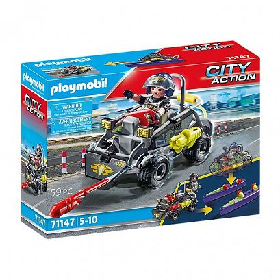 Playmobil - Quad Terenowy Jednostki Specjalnej 71147