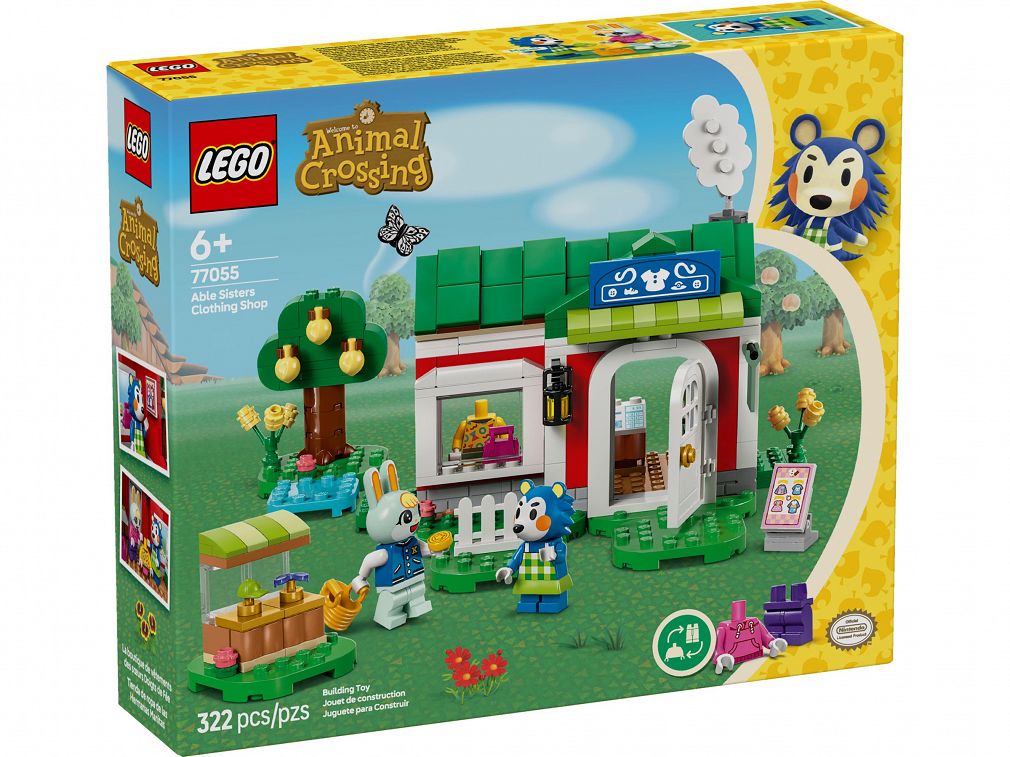 LEGO -  77055 Animal Crossing - Able Sisters i sklep odzieżowy