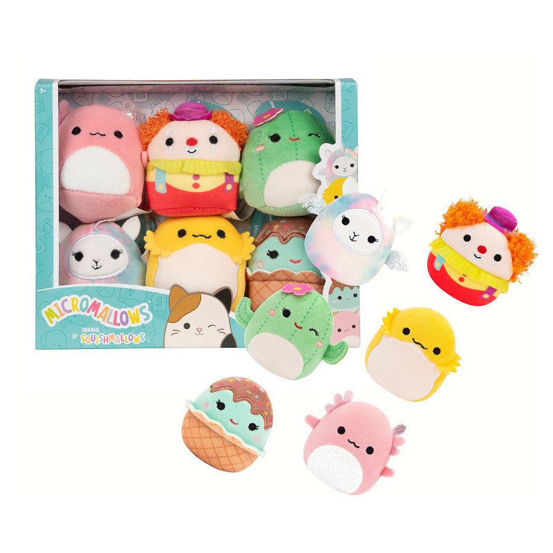 SQUISHMALLOWS MICROMALLOWS 6PACK
