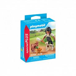 Playmobil - Dziewczynka z kozami 71759