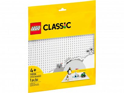 Lego Classic Biała Płytka Konstrukcyjna 11026