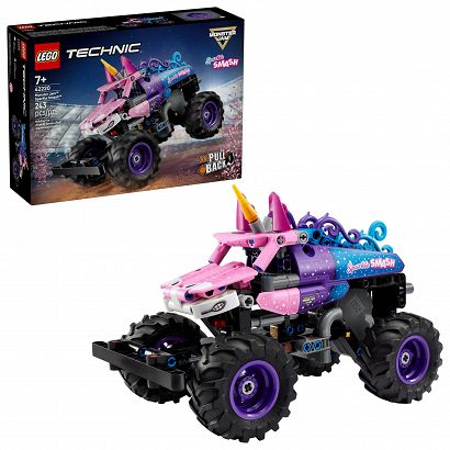 LEGO® 42220 Technic - Monster Jam™ Sparkle Smash™ z napędem typu pull-back