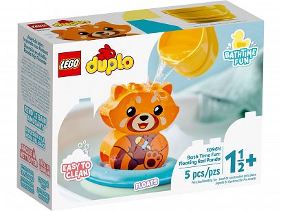 Lego Duplo Zabawa W Kąpieli: Pływająca Czerwona Panda 10964