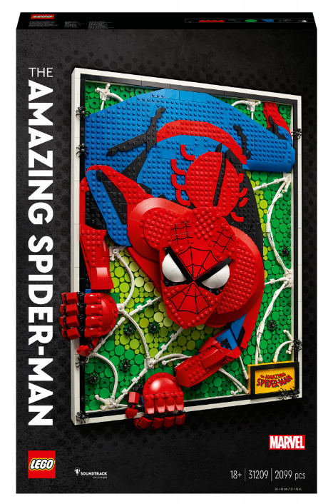 Lego Art - Niesamowity Spider-Man 31209