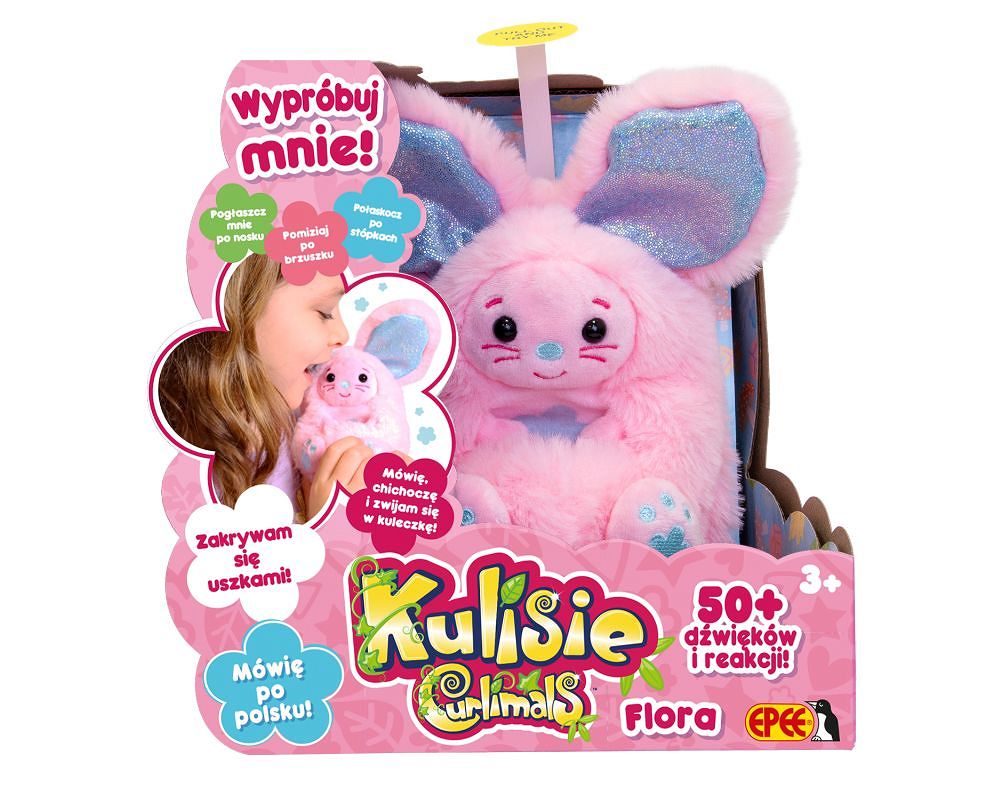 Kulisie - plusz interaktywny Króliczek Flora Epee