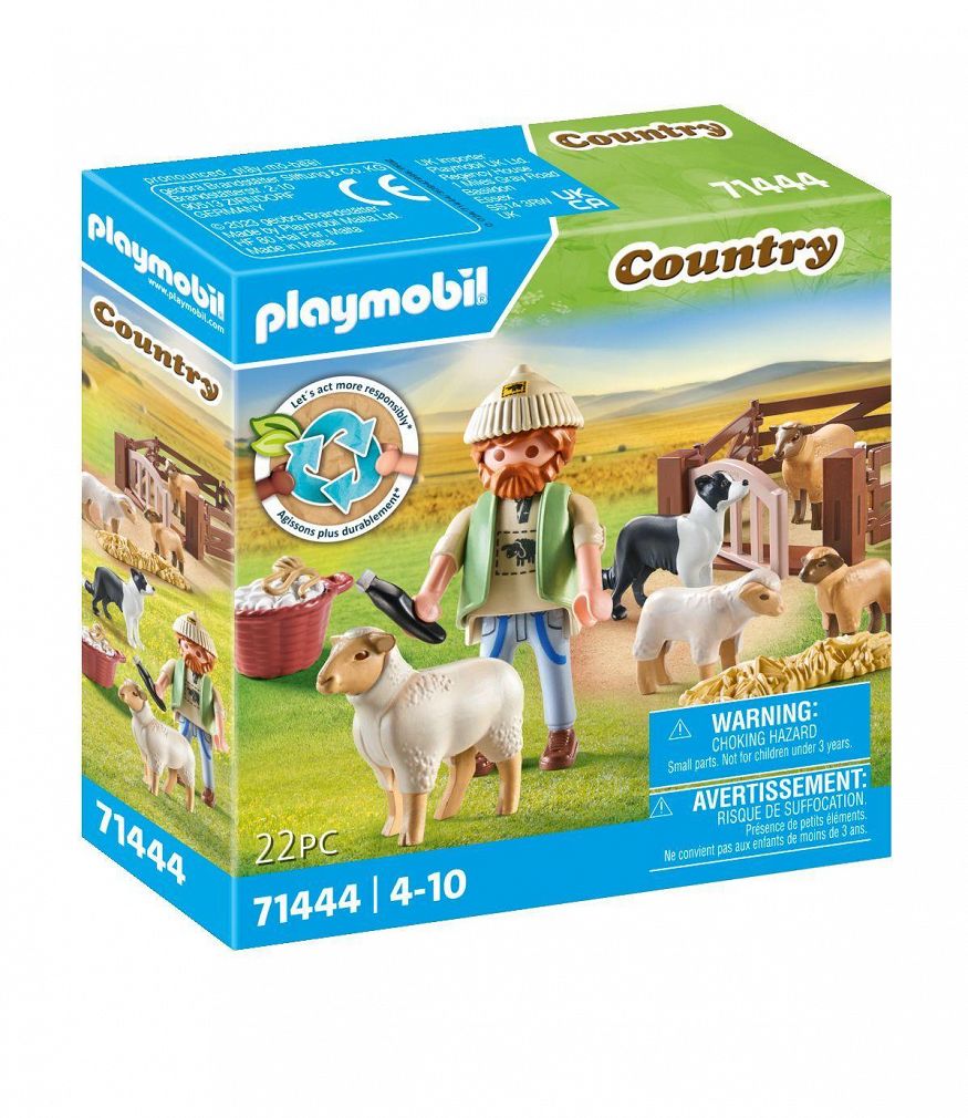 Playmobil Country Młody owczarz z owcami 71444