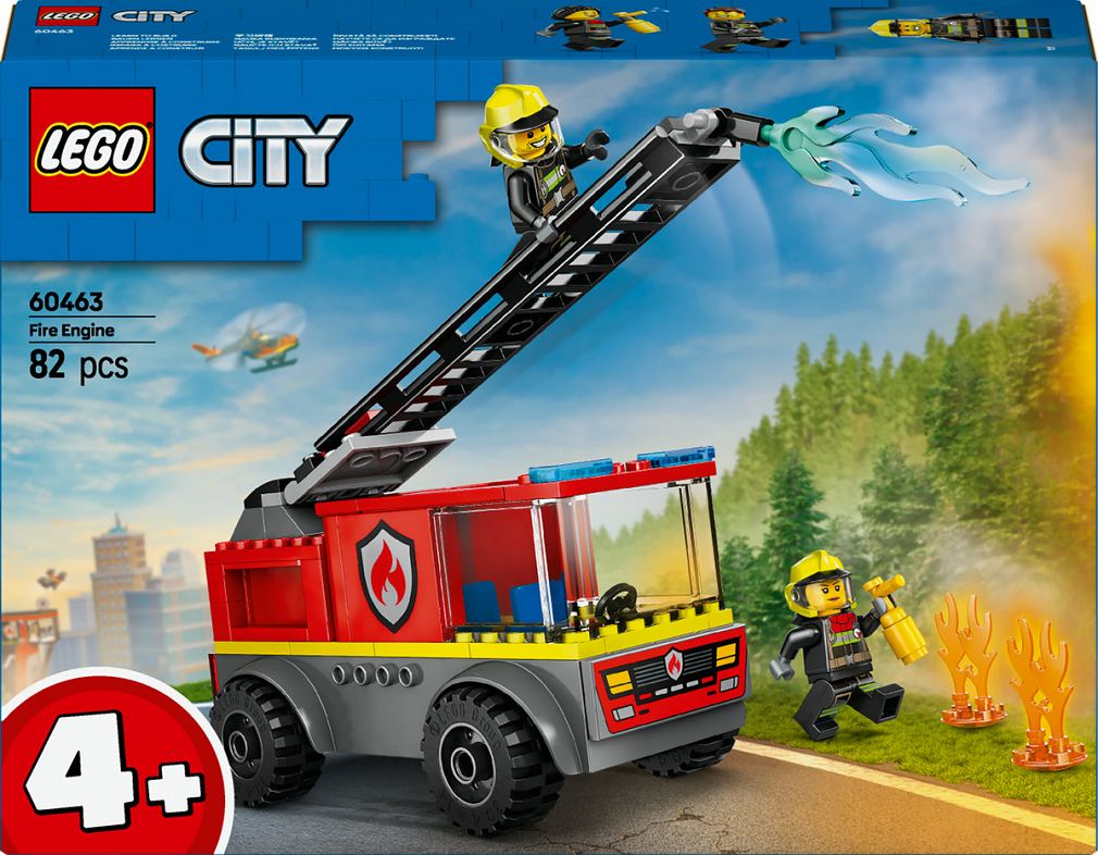 LEGO City Wóz strażacki z drabiną 60463