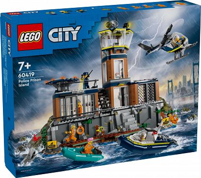 Lego City Policja Z Więziennej Wyspy 60419