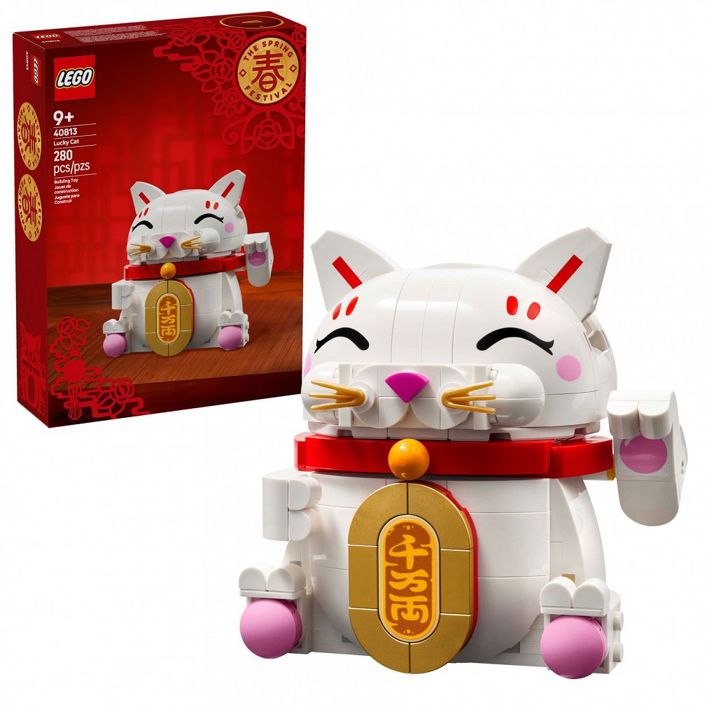 LEGO® 40813 Okolicznościowe - Japoński kot szczęścia