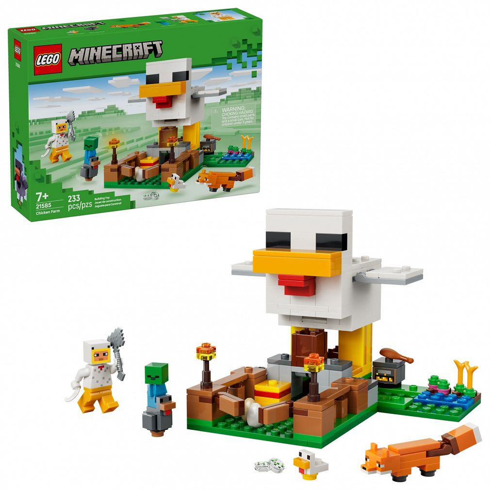 LEGO® 21585 Minecraft - Farma kurczaków 