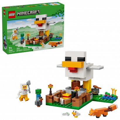 LEGO® 21585 Minecraft - Farma kurczaków 
