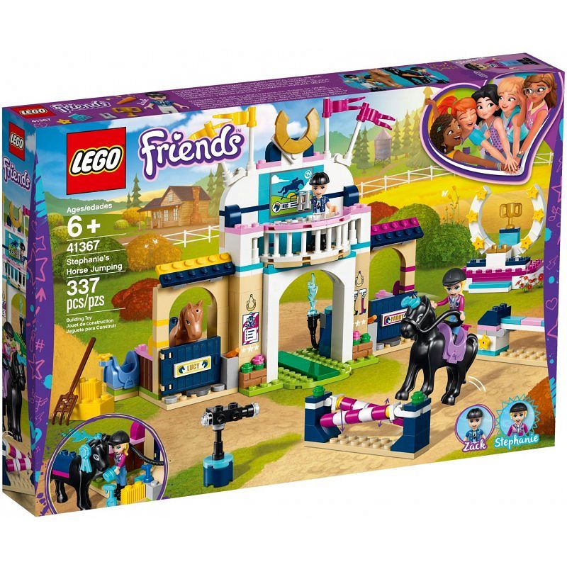 Lego Friends Skoki Przez Przeszkody Stephanie 41367