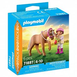 Playmobil Dziewczynka z kucykiem 71887