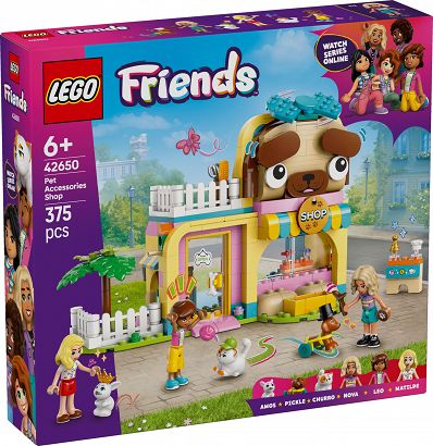 LEGO 42650 Friends - Sklep z akcesoriami dla zwierząt