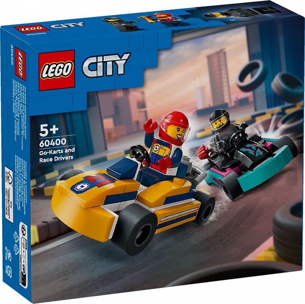 Lego City Gokarty I Kierowcy Wyścigowi 60400