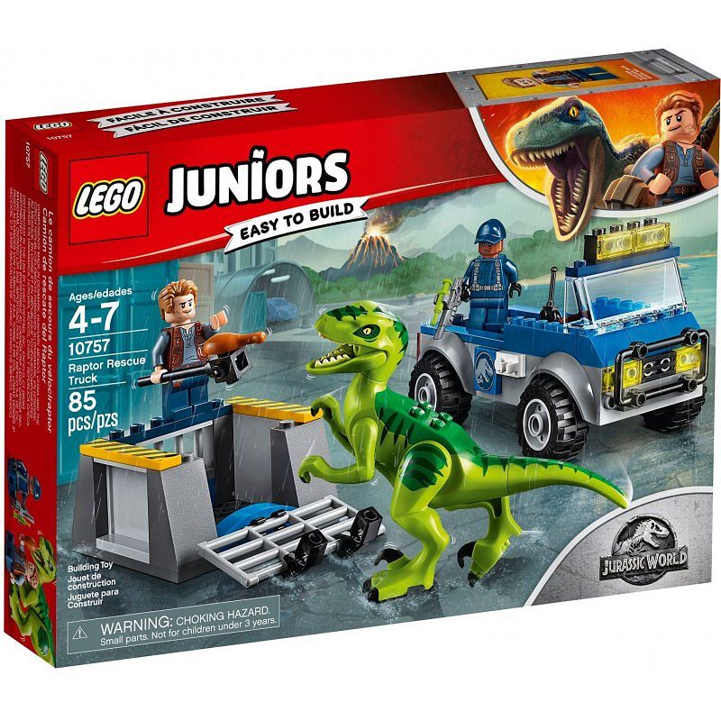 Lego Juniors Na Ratunek Raptorom 10757