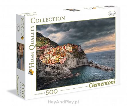 Clementoni puzzle 500 HQC Manarola 35021