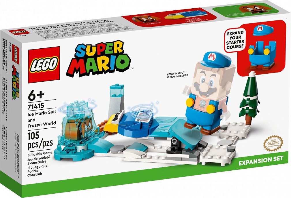 Lego Super Mario Mario – Lodowy Strój I Kraina Lodu 71415