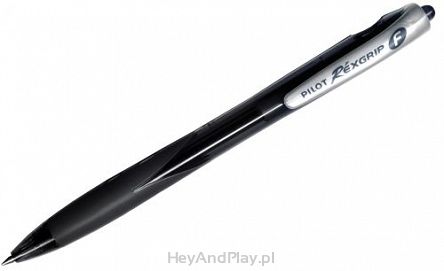 Długopis automatyczny czarny Rexgrip PILOT