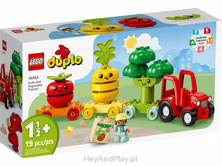 Lego Duplo Traktor Z Warzywami I Owocami 10982