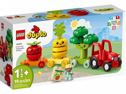 Lego Duplo Traktor Z Warzywami I Owocami 10982