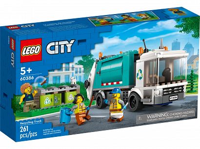 Lego City Ciężarówka Recyklingowa 60386